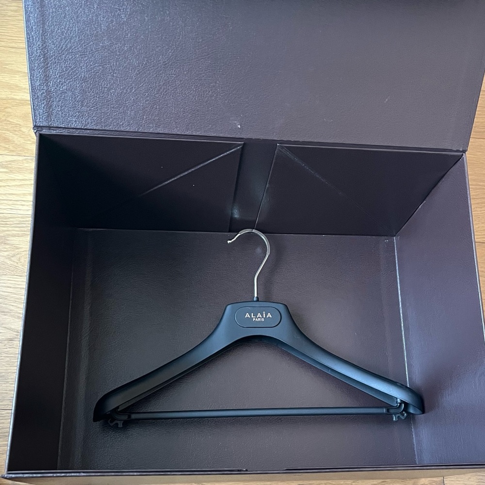 Alaïa Paris Empty Box and Hanger